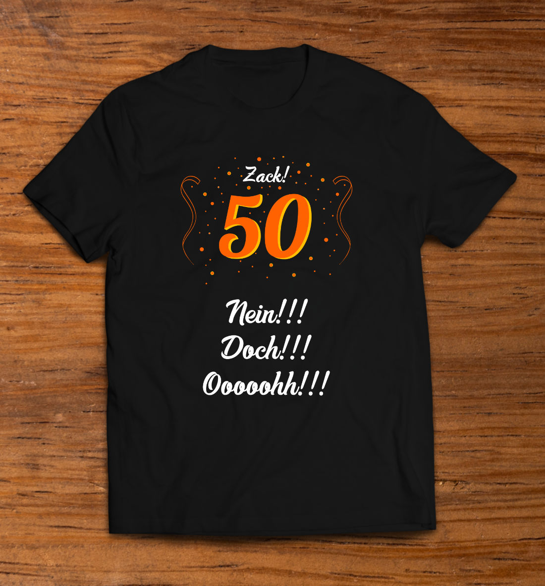 T-Shirt 50. Geburtstag
